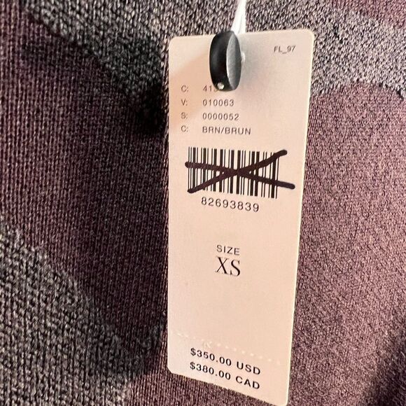 Marimekko Kartussi x Anthropologie Unikko Knit Tunic in Brown - Picture 8 of 10